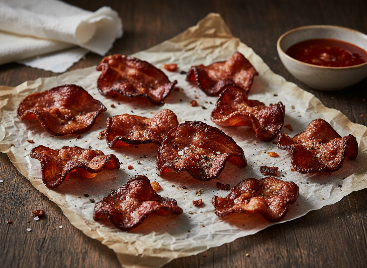 Crispy Bacon Chips