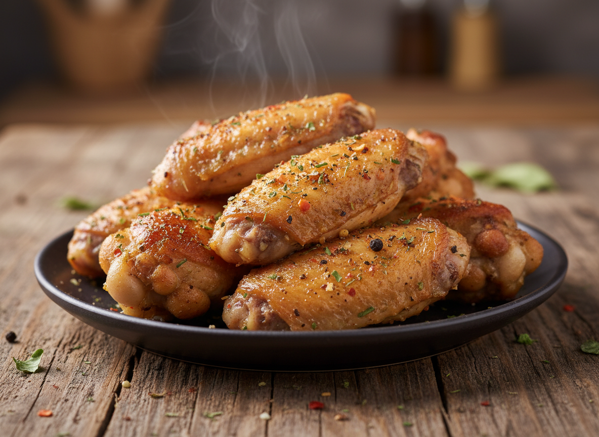 Crispy Baked Chicken Wings