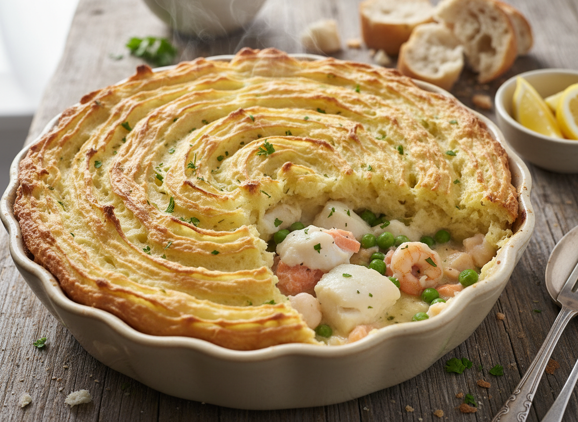 Keto Fish Pie