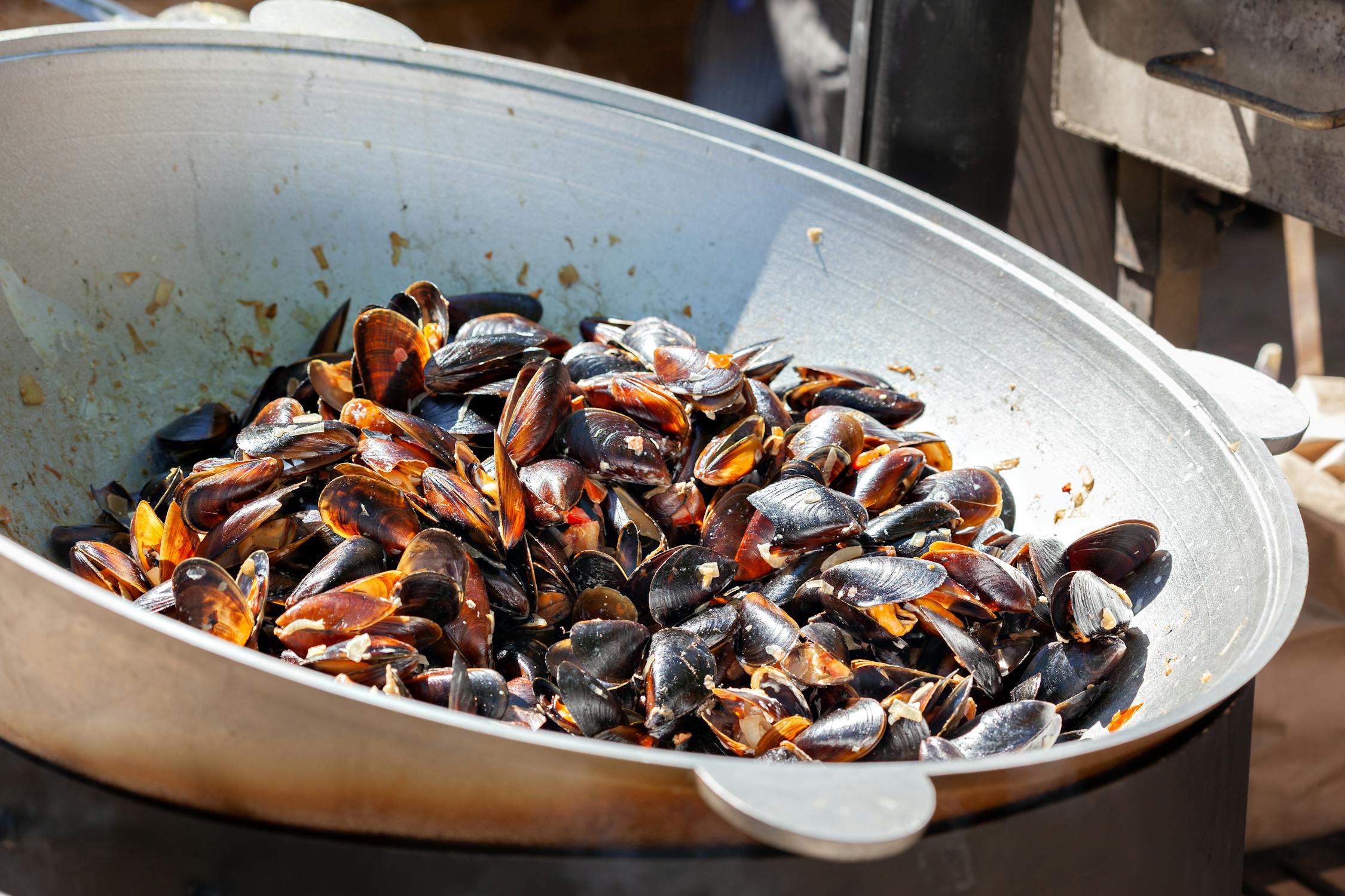 Garlic Butter Mussels