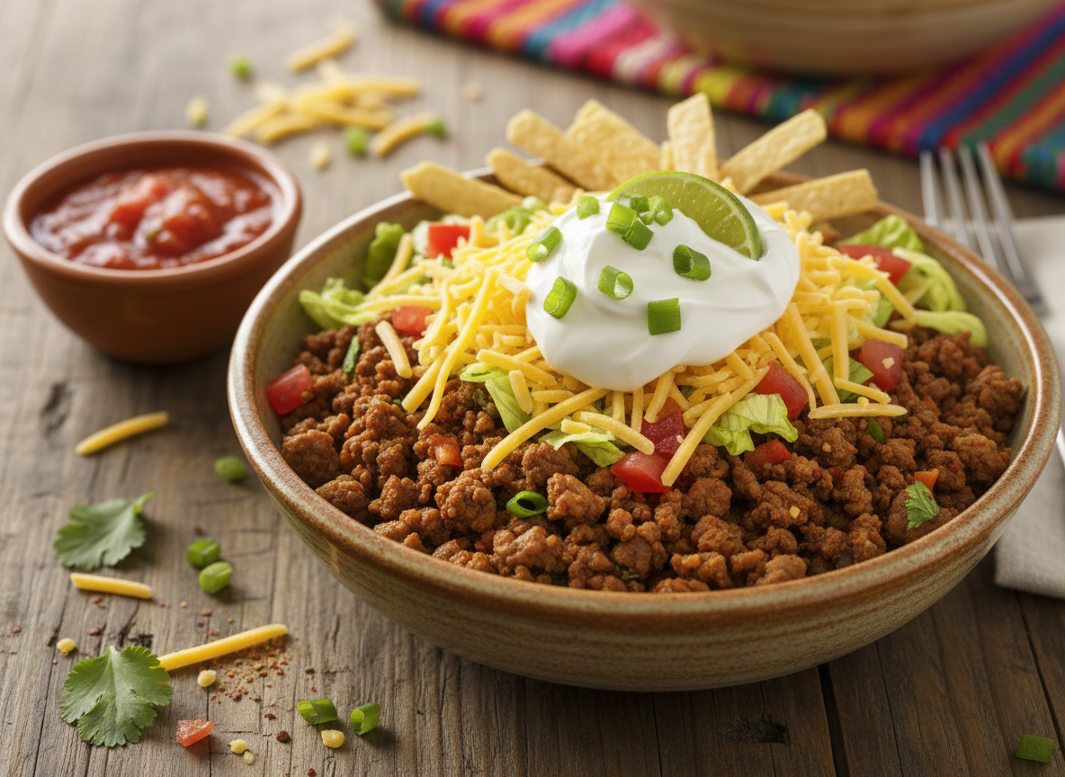 Loaded Taco Bowl