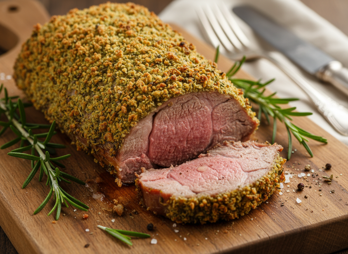 Herb-Crusted Rack of Lamb