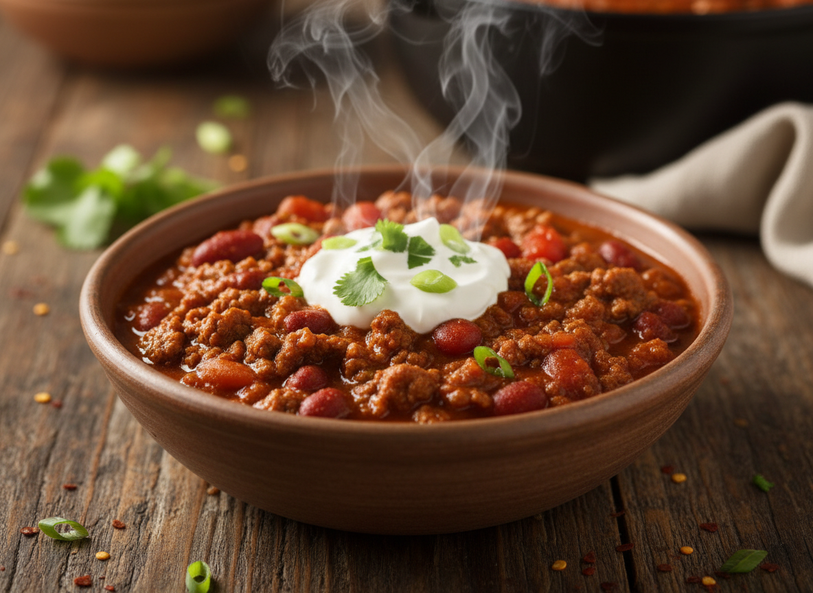 Keto Beef Chili (No Beans)
