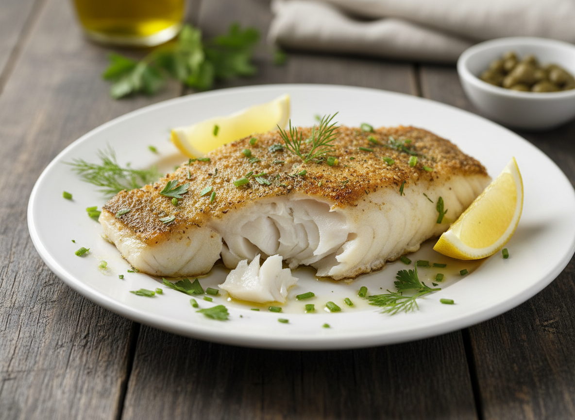 Pan-Seared Cod with Brown Butter