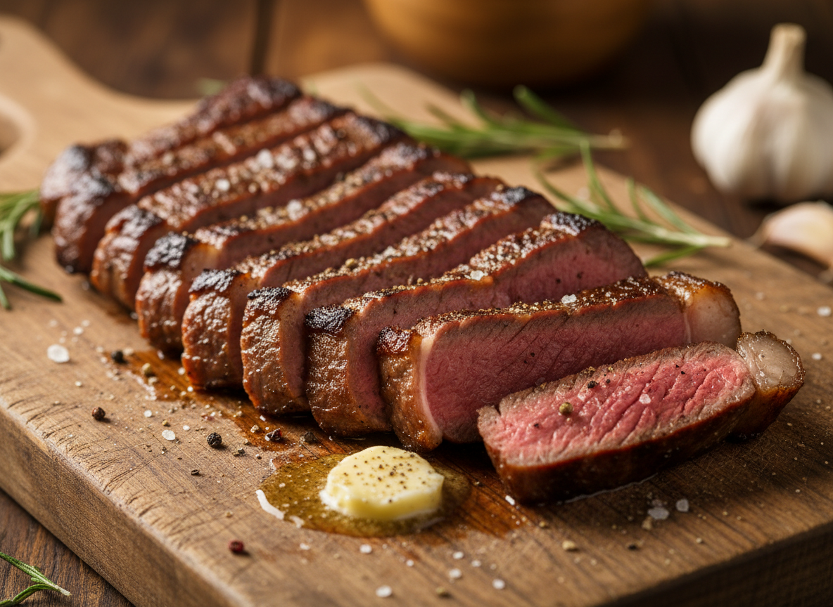 Pan-Seared Skirt Steak