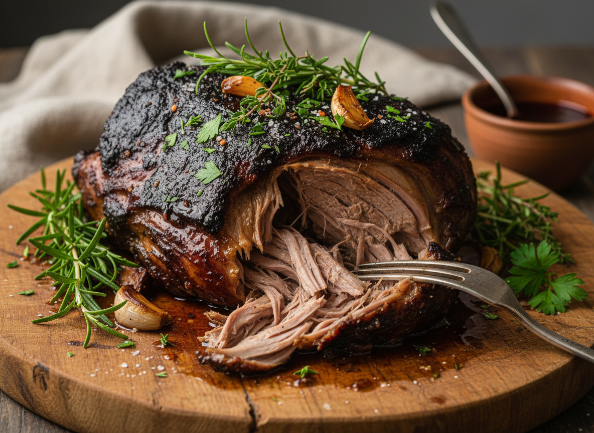 Slow-Roasted Lamb Shoulder