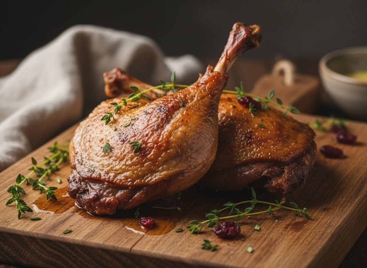 Slow-Roasted Duck Legs