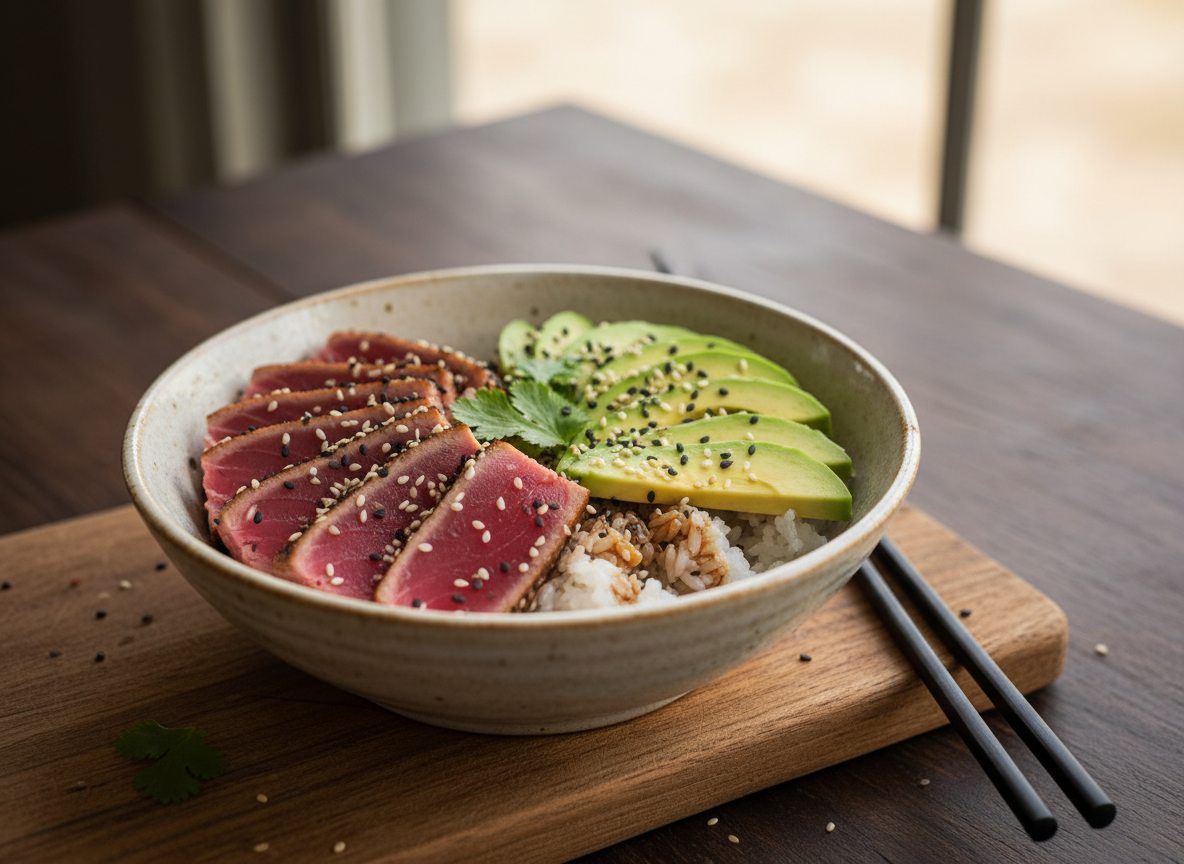 Tuna Avocado Bowl