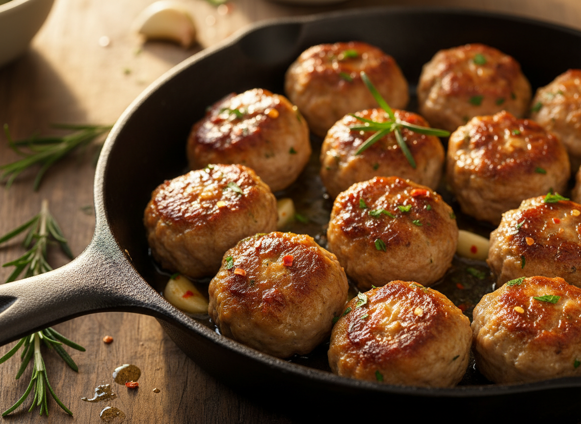 Juicy Turkey Meatballs